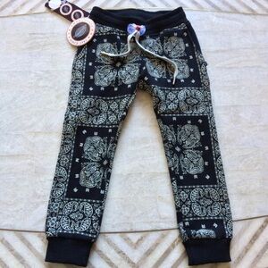 Kitson Girls Bandana Pants, NWT, 4